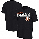 Cincinnati Bengals Nike Sideline Line of Scrimmage Legend Performance T-Shirt Black,baseball caps,new era cap wholesale,wholesale hats